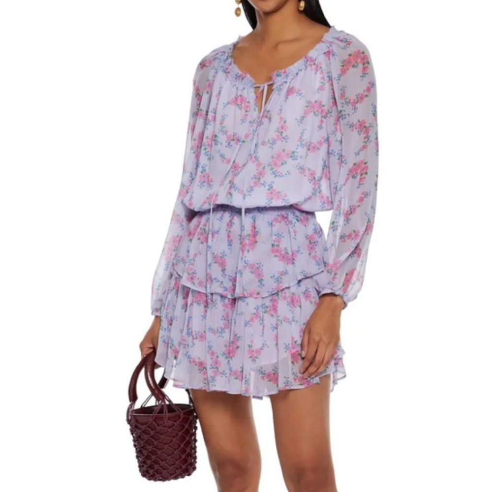 NEVER WORN Love Shack Fancy Silk Mini Dress